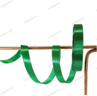 Лента атласная,10mmx25yards, цв. зеленый Лента атласная,10mmx25yards, цв. зеленый