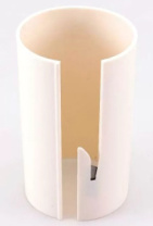 Ручной листорез для рулонной бумаги, 10 смх 6 см, белый Ручной листорез для рулонной бумаги, 10 смх 6 см, белый