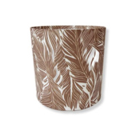 Коробка круглая без крышек 13,5*13,5 ."Орнамент"