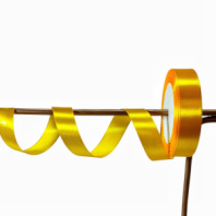 Лента атласная,20mmx25yards, цв. золотой (133) Лента атласная,20mmx25yards, цв. золотой (133)