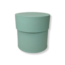 Коробка круглая 13,5*13,5 .тиффани