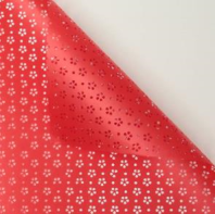 Перфарированный фетр в листах, 58cm*58cm, цв. красный