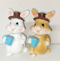 Фигурка декоративная "Кролик", L4 W3 H7 см,4в 774811 Фигурка декоративная "Кролик", L4 W3 H7 см,4в 774811