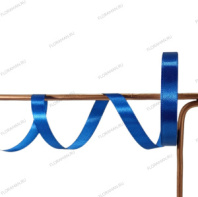 Лента атласная,10mmx25yards, цв. синий Лента атласная,10mmx25yards, цв. синий