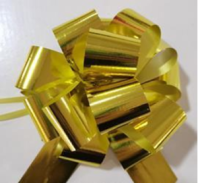 Бант-шар Металлик 30 мм , диаметр 12,7 см, золотой