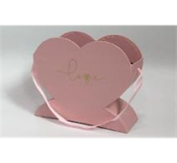 Коробка подарочная Сердце, 22,5*9*23,4cm, розовый