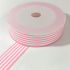 Лента полипропиленовая Полосы 3 см 50 ярд розовый