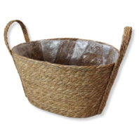 Корзина плетеная (рогоз): 46x30xH25xB36x25, 1 шт. Корзина плетеная (рогоз): 46x30xH25xB36x25, 1 шт.