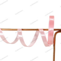 Лента атласная,10mmx25yards, цв. розовый Лента атласная,10mmx25yards, цв. розовый