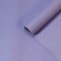 Пленка матовая однотонная двухсторонняя лаванда 48см*10м±5% 50мкр