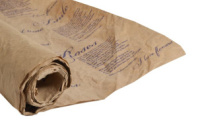 Бумага Эко-крафт "Стихи" фиолетовый 70см*5 ярд ± 5%