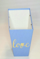 Трапеция со спинкой 210*120*70 с тиснением "Love" сиреневый Трапеция со спинкой 210*120*70 с тиснением "Love" сиреневый