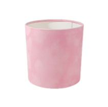 Коробка Бархат 14*14 розовый