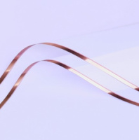 Пленка матовая "С золотой Каймой" 57см*56см сиреневый 20 листов