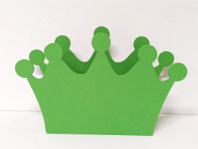 Кашпо Корона (150*240*80) салатовый Акция