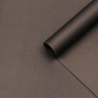 Крафт бумага двухсторонняя черная 700мм/60гр/10м/445гр