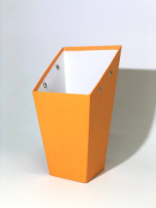 Трапеция со спинкой 210*120*70 .оранжевый Трапеция со спинкой 210*120*70 .оранжевый