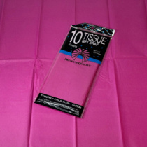 Бумага тишью 50*66см Ягодный 10листов/