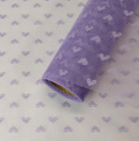 Сетка "Love" 50см*5Y сирень Сетка "Love" 50см*5Y сирень