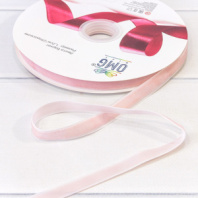 Лента Бархат 1,2см*25ярд Персиковый 1/16 1/64 Лента Бархат 1,2см*25ярд Персиковый 1/16 1/64