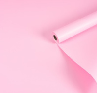 Пленка  матовая плотная "ФЛОРАНС" 57см*30м бледно-розовый