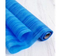Фетр ламинированный 50см*5м "Рельеф" голубой