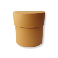 Коробка круглая 10*10 .оранжевый