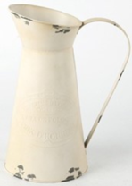 Декоративное кашпо-кувшин 19XD14XH28 TD12СМ, металл