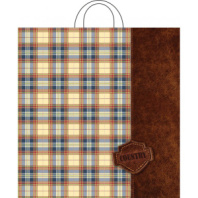 Пакет ПВД с петлевой ручкой 40*42 Кантри 8789