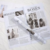 Матовая Плёнка "Roses" 57*57см 20 листов светло-голубая Матовая Плёнка "Roses" 57*57см 20 листов светло-голубая