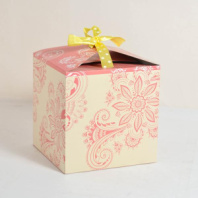 Складная коробка «Узор» 18*18*21