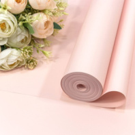 Пленка 0,59*34м 900г "Корейская" 65мкм розовый-705