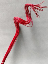 Сухоцвет "Тинг витой, 20 шт/упак., длина - 40 см, красный