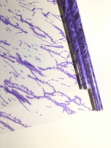 Пленка Мрамор сиреневый 70см*10ярд ± 5%