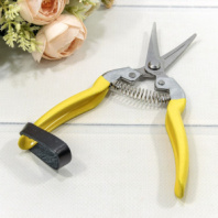 Ножницы садовые 18,5см загнутые Жёлтый Ножницы садовые 18,5см загнутые Жёлтый