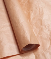 Бумага Эколюкс Перламутр оранжевая 70см * 5м ± 5%