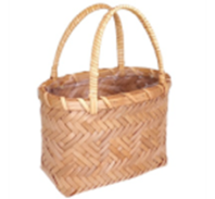 Корзина из бересты (секвойя) 24*13*14/27 см натуральный Корзина из бересты (секвойя) 24*13*14/27 см натуральный