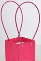 Пакет матовый "Мастхэв" 12,5*11,5*12,5см фуксия