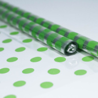 Пленка Горох крупный салатовый 70см*10ярд ± 5% Пленка Горох крупный салатовый 70см*10ярд ± 5%