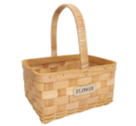 Корзина из бересты (секвойя) 26*20*Н 13/30 см натуральный Корзина из бересты (секвойя) 26*20*Н 13/30 см натуральный