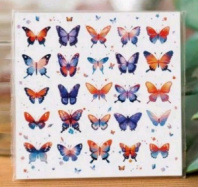 Карточка " Бабочки" K375 Карточка " Бабочки" K375