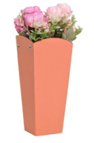 Трапеция с дном 260*130*110 Бумага матовая оранжевая Трапеция с дном 260*130*110 Бумага матовая оранжевая