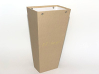 Трапеция прямоугольная 340*180*110 с золот. тиснением "P.s. I love you" кофе с молоком Трапеция прямоугольная 340*180*110 с золот. тиснением "P.s. I love you" кофе с молоком