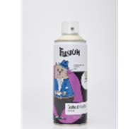 Краска-спрей Fusion глиттер 520 мл желтый сапфир