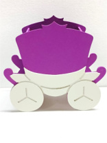 Кашпо Карета (170*90*165) фуксия Акция