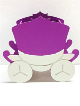 Кашпо Карета (170*90*165) фуксия Акция