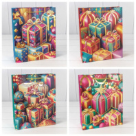 Пакет подарочный "Новый год" (микс 425) 26*32*10 210г 1/20 1/240 Пакет подарочный "Новый год" (микс 425) 26*32*10 210г 1/20 1/240