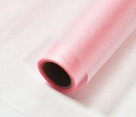 Пленка флористическая"Хрусталь" 120мкр 57см*7 ярд розовый