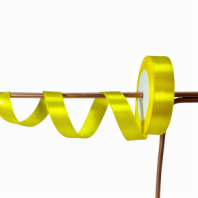 Лента атласная,20mmx25yards, цв. желтый (015) Лента атласная,20mmx25yards, цв. желтый (015)