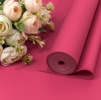 Пленка 0,59*34м 900г "Корейская" 65мкм малиново-розовый-2450